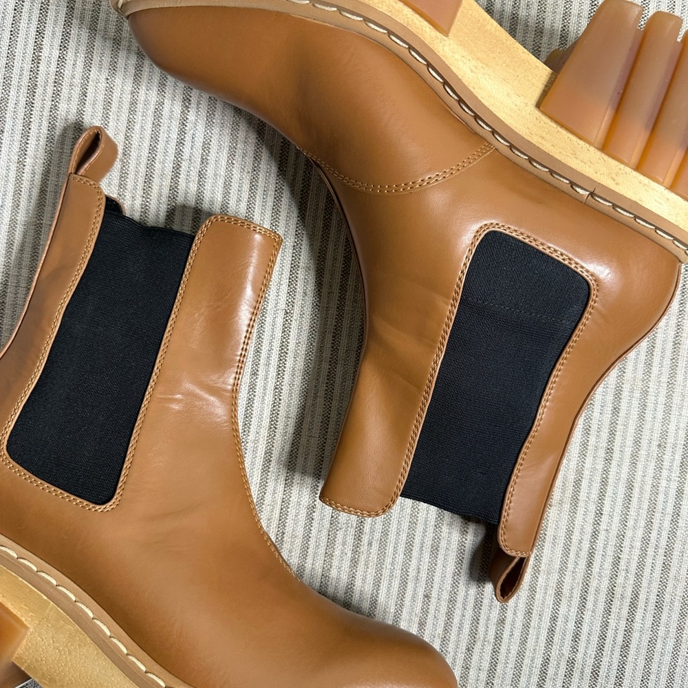 Stella McCartney Emilie Half Chunky Ankle Boots - Picture 6 of 12